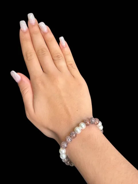 Himalayan Quartz & Pearl